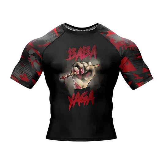 John Wick/Baba Yaga No Gi BJJ MMA Rash Guard Short Sleeve