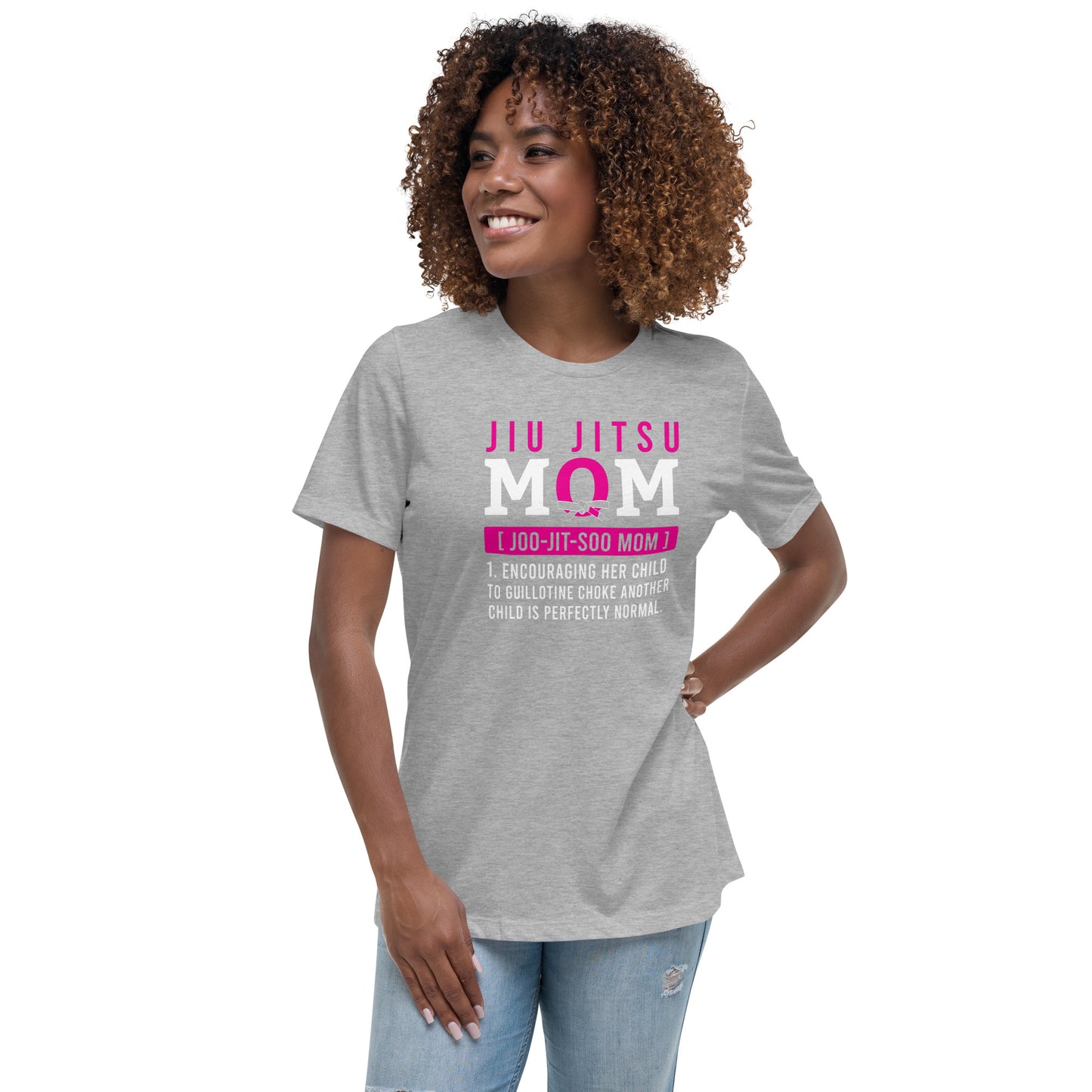 Jiu Jitsu Mom V2 Relaxed Women's T Shirt