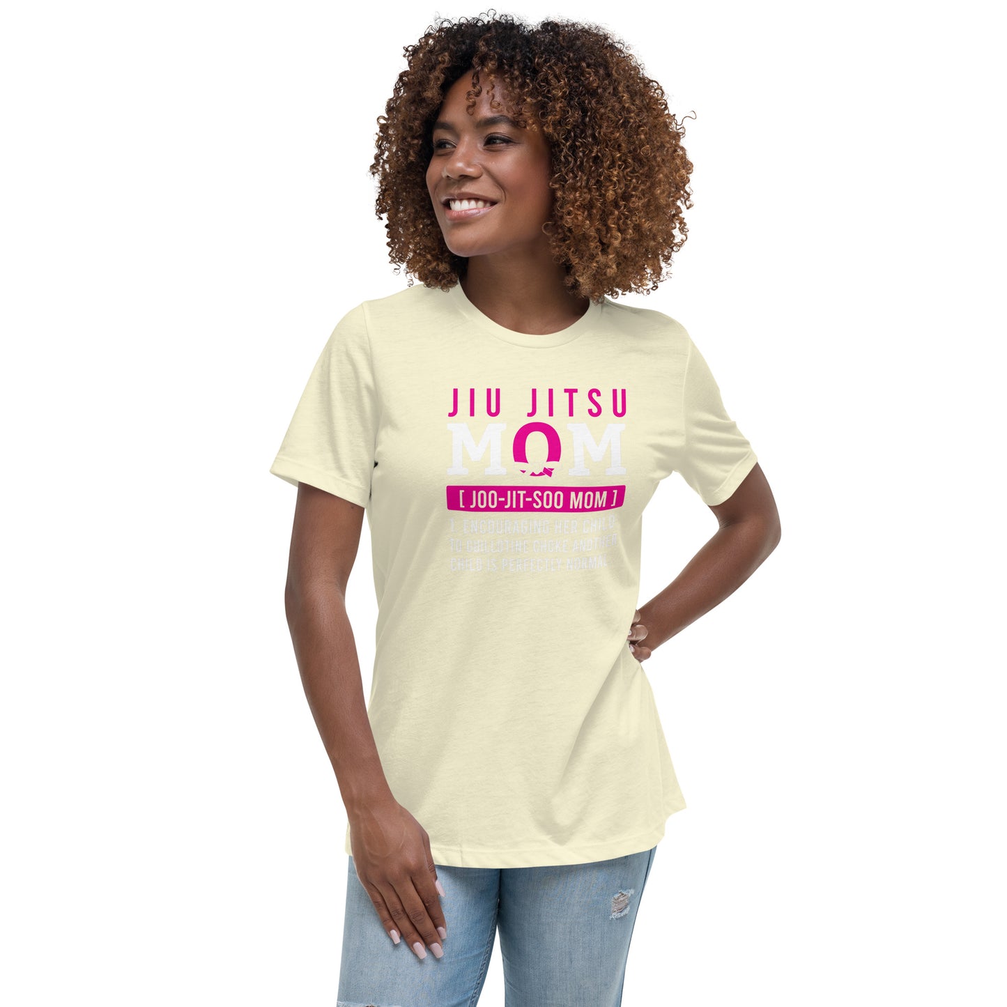 Jiu Jitsu Mom V2 Relaxed Women's T Shirt